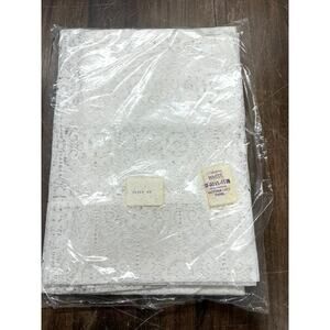 Vintage 3-NEW JCPenney Lace Curtain Panels 60x45 1 is washed SOLD‎ SEPARATELY!!!